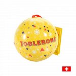Toblerone New Year 96g - Тоблерон новогодний шар с конфетами. Металлический