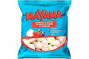 «Mayama», мармелад жевательный со вкусами клубники и черники со сливками, 70г