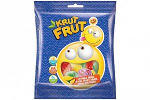 «KrutFrut», мармелад жевательный в форме смайликов, 70г