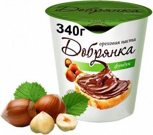 Паста ореховая "Добрянка" Акконд 340 гр