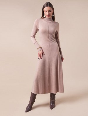 Платье тонкой вязки с шерстью мериноса