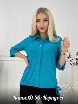 Блузка женская Ткань 80% хлопок 20% VISCOSE Про-во Россия