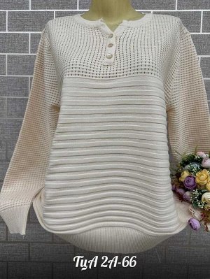 Кофта женская Ткань 60% cotton,20% cashmere, 10% elastane, 10% angora Единый размер 50-58 Китай