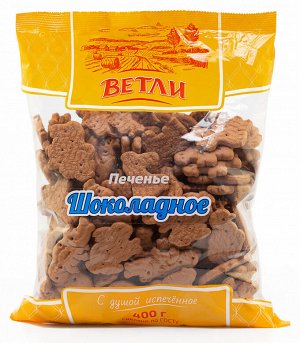 Печенье затяжное ШОКОЛАДНОЕ 400г