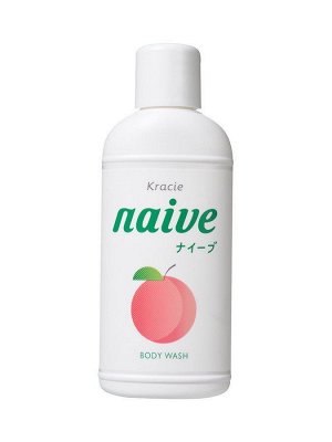 "Naive" Мыло жидкое  для тела с экстрактом листьев персикового дерева 80 мл, 48 шт., Арт-164605