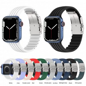 Силиконовый ремешок для Apple Watch 38 /40 / 41 / 42 / 44 / 45 / 49 мм