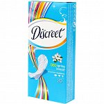 DISCREET Женские гигиенические прокладки на каждый день Deo Spring Breeze Multiform Single 20шт
