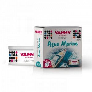 Ароматизатор меловой YAMMY баночка &quot;Aqua Marine&quot;