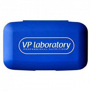 Коробочка для таблеток синяя VPLab, 1 шт