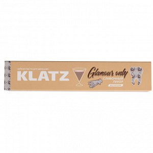 Клатц Зубная паста для девушек "Сливочный ликер", 75 мл (Klatz, Glamour Only)