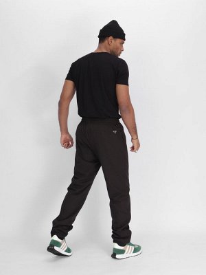 Утепленные спортивные брюки мужские темно-серого цвета 882198TC
