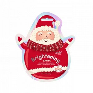 Придающая яркость укрепляющая маска с витамином С Santa Brightening Mask