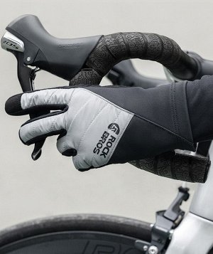 Теплые велосипедные перчатки Rockbros S303