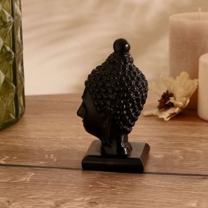 Сувенир "Голова Будды" смола 11х6 см