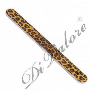 DV Пилка 108-011-5 "Леопард" для натуральных ногтей /прямая/