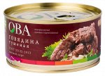 Говядина тушеная ОВА ГОСТ 325 гр (кольцо)