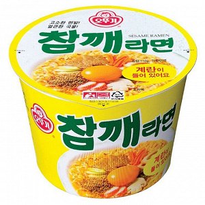 Лапша со вкусом говядины и кунжута "Sesame Ramen" 110г