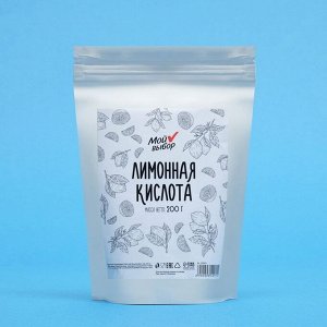 Лимонная кислота Мой выбор, 200 г