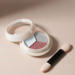 Втирка для декора, спрессованная, с аппликатором, «Нежные оттенки»