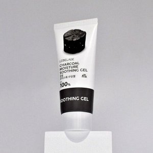 Lebelage Успокаивающий гель на основе экстракта древесного угля / Charcoal Moisture Soothing Gel, 100 мл