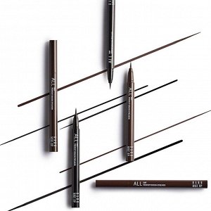 Dabo Подводка для глаз / Make Up All Day Perfect Brush Eyeliner 02 Brown, 0,5 мл