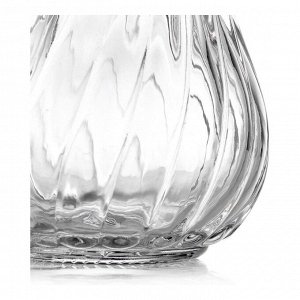 Walmer Сахарница Wave с хромированной крышкой, 0.19 л, стекло, пластик