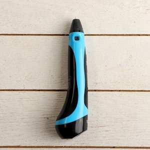 3D ручка Cactus (CS-3D-PEN-C-BL), ABS и PLA, пластик в комплекте, голубая