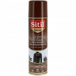 SITIL аэрозоль - краска для гладкой кожи LEATHER RENOVATOR темно-коричневая 250мл