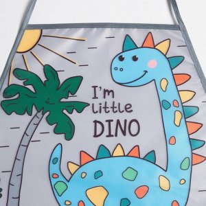 Набор детский для творчества Этель "Little dino" фартук 49 х 39 см и нарукавники
