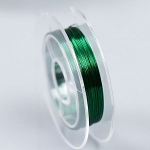 Проволока медная для творчества "Astra" 0,3 мм, 10 м, зелёный