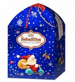 Чай Sebas “New Year Santa СИНИЙ” №1 20 пакетиков 35г