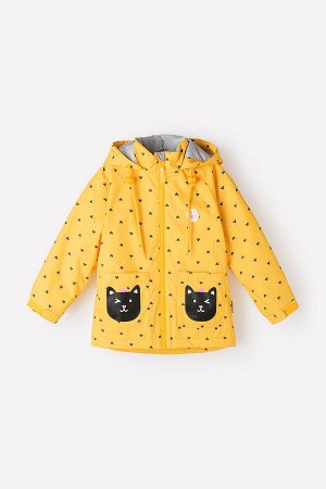 Куртка(Весна-Лето)+girls (желтый, маленькие сердечки)