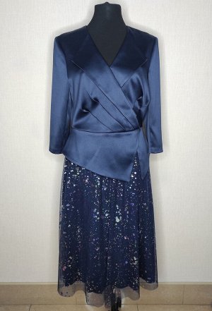 Платье Bazalini 4607 синий