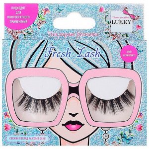 Реснички накладные BAMBI EYES, клей в комплекте LUKKY Fresh Lash Т21764