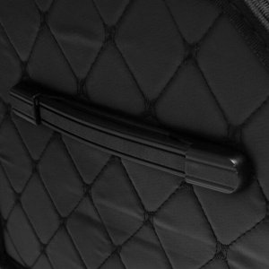 Саквояж в багажник автомобиля HT093, 36,5 х 31,9 х 29 см, экокожа, черной строчкой