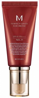 BB-крем MISSHA M Perfect Cover BB Cream SPF42/PA+++ 21 тон (Light Beige) 50 мл (НЕТ ДС), шт