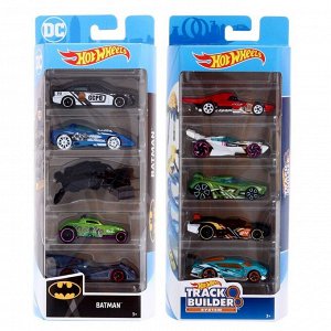 Набор подарочный Hot wheels: 5 машинок, МИКС