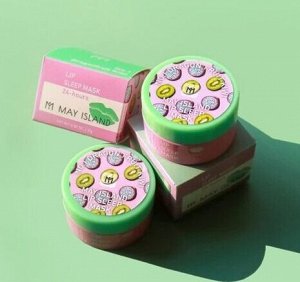 May island Ночная маска для губ с драгонфрутом и киви Dragonfruit kiwi lip sleeping mask