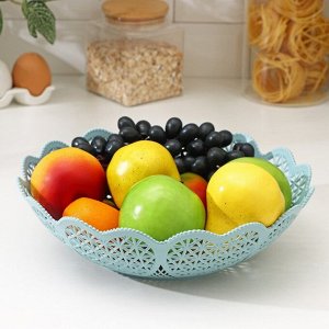 Ваза для фруктов, d=29,5 см, h=8,3 см, цвет МИКС