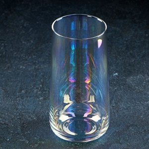 Стакан стеклянный «Генуя», 500 мл, 7,5?15 см, цвет перламутровый