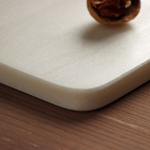 Доска для подачи Magistro Marble, 30х15 см, мрамор, акация