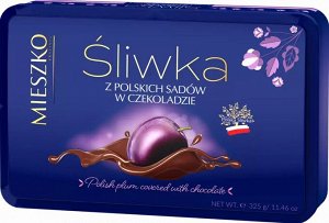 Конфеты Mieszko Слива в шоколаде 325гр