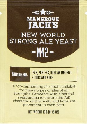 Дрожжи  пивные Strong Ale  M42, 10 г