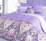 Простыня на резинке 090*200 см, перкаль, борт 25 см (Мадонна)