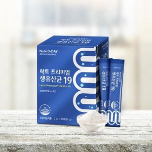 Пробиотики Nutri D Day Lacto Premium Probiotics 19