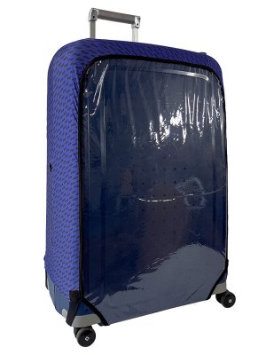 Чехол для чемодана Crystal Fast Track in Blue / Black L/XL (SP310)