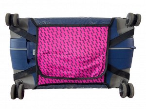 Routemark Чехол для чемодана Crystal Fast Track in Pink M/L (SP310)