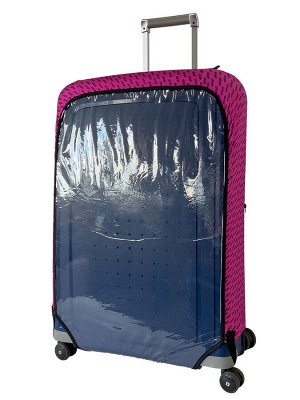 Routemark Чехол для чемодана Crystal Fast Track in Pink M/L (SP310)