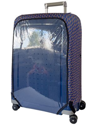 Чехол для чемодана Crystal Fast Track in Blue / Orange L/XL (SP310)
