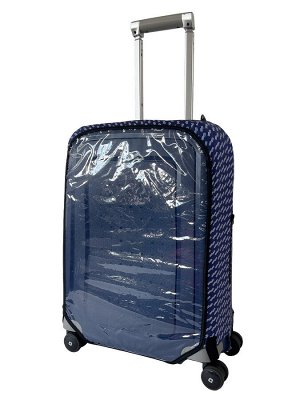 Чехол для чемодана Crystal Fast Track in Blue / White S (SP310)